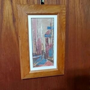 Parker Lee Artist Vintage Framed Print